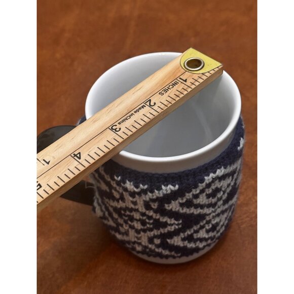 Threshold Stoneware Mug With Removable Knit Sweater Cozy - Picture 3 of 6